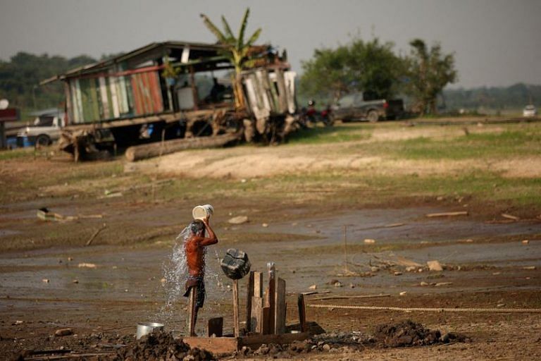 Amazon drought chokes river traffic, threatens northern corn exports