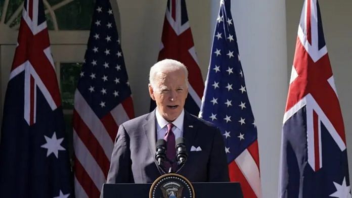 US President Joe Biden at a press conference at the White House in Washington Wednesday | Photo: Reuters