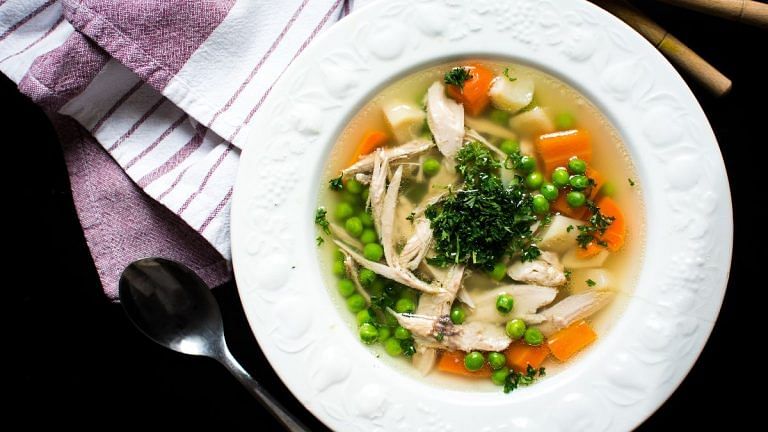 Chicken soup isn’t just for the soul. The umami-rich broth can speed up healing the flu