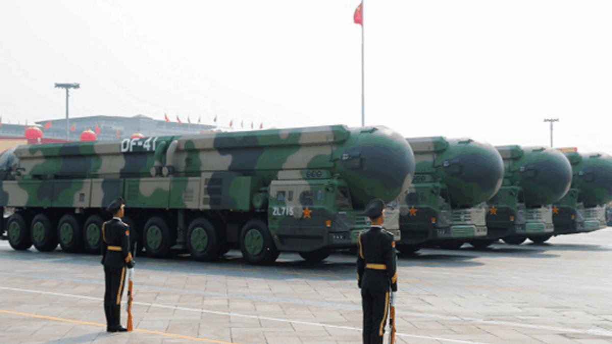 SIPRI报告称中国可能在十年内拥有与美国和俄罗斯一样多的核武器
