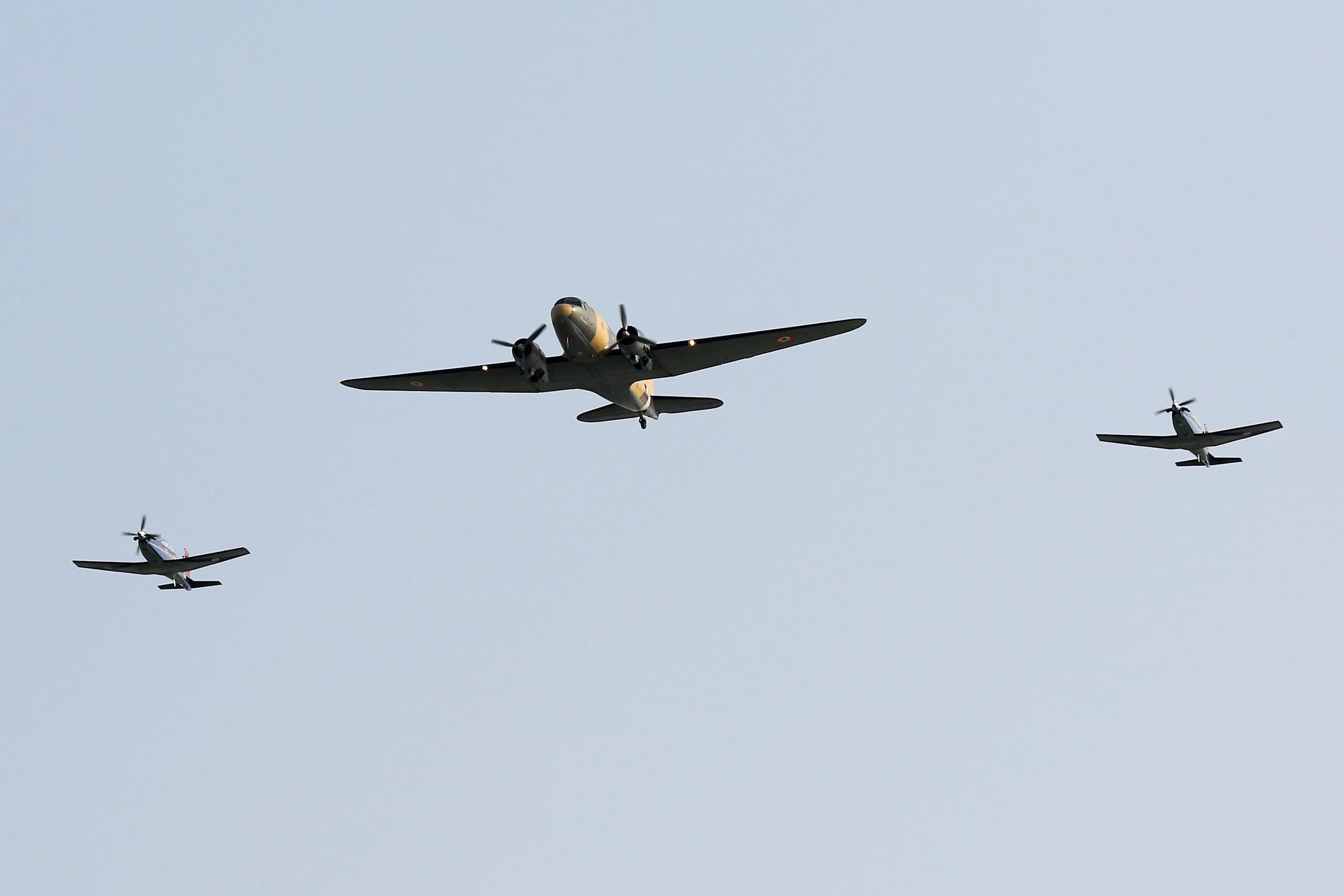 IAF’s Dakota vintage aircraft on display | Suraj Singh Bisht | ThePrint