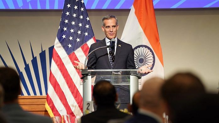 US ambassador to India Eric Garcetti | ANI file photo