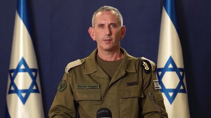 IDF spokesperson RAdm. Daniel Hagari | X (formerly Twitter) /@IDF