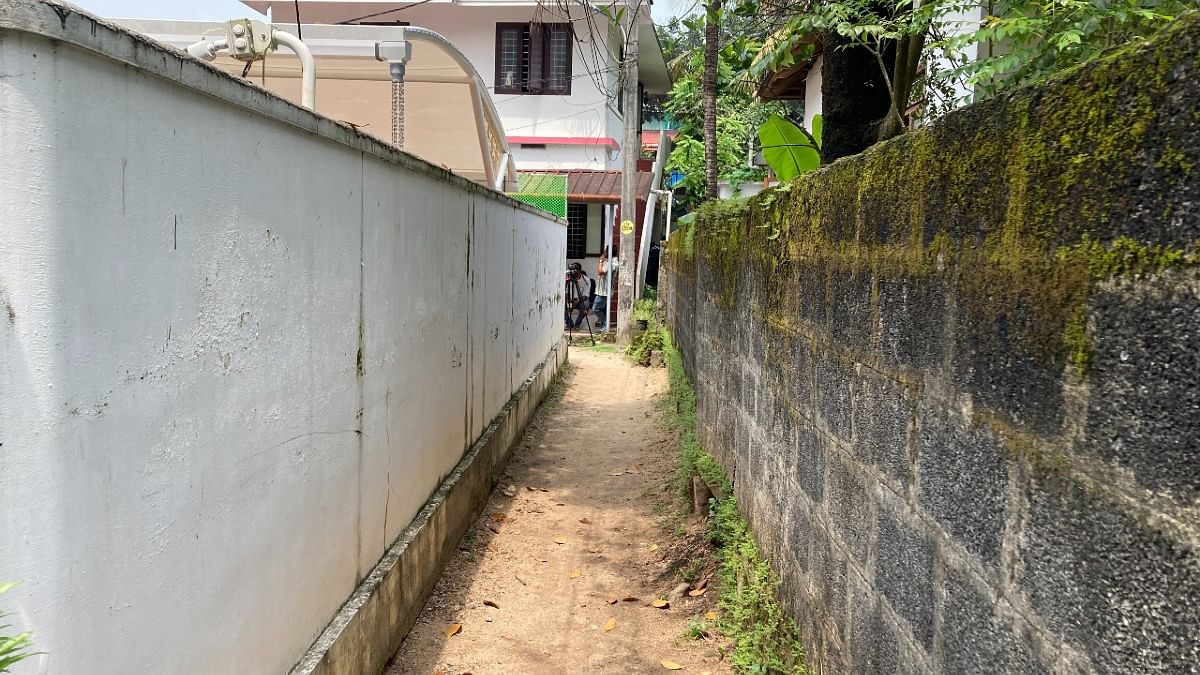 Narrow lane leading to Martin's house | Vandana Menon | ThePrint