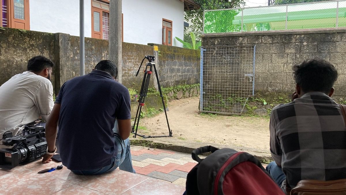 Reporters staking out Martin's home in Kochi | Vandana Menon | ThePrint