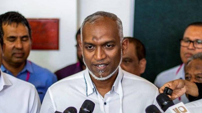 File photo of Maldives President Mohamed Muizzu | Reuters