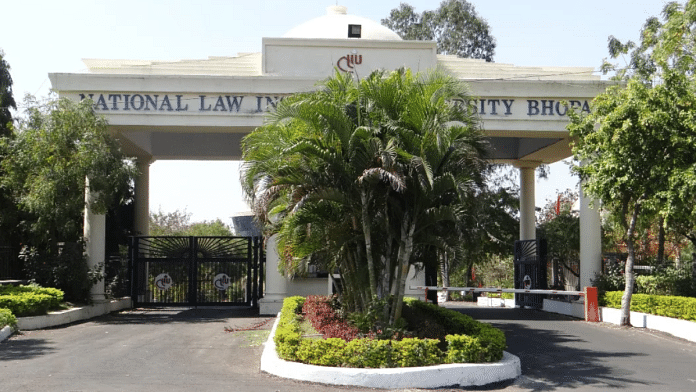 The National Law Institute University (NLIU) Bhopal | Photo: nliu.ac.in