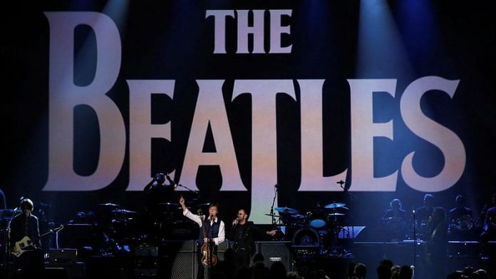Paul McCartney (L) and Ringo Starr perform during the taping of 'The Night That Changed America: A Grammy Salute To The Beatles' in Los Angeles | Reuters file photo