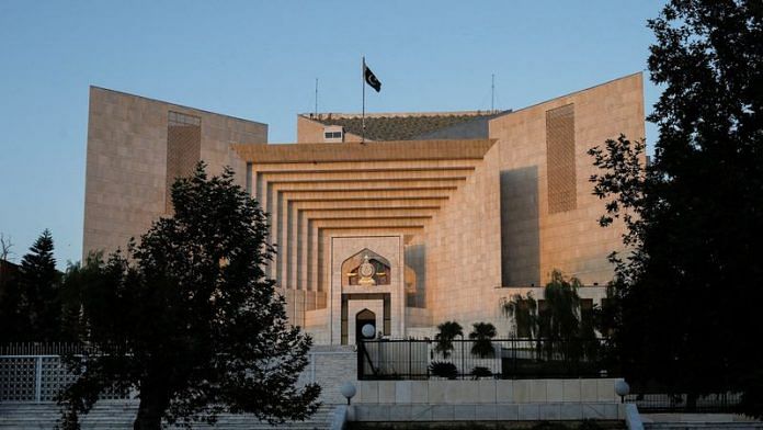A view of the Supreme Court of Pakistan building during sunset hours in Islamabad | Reuters file photo