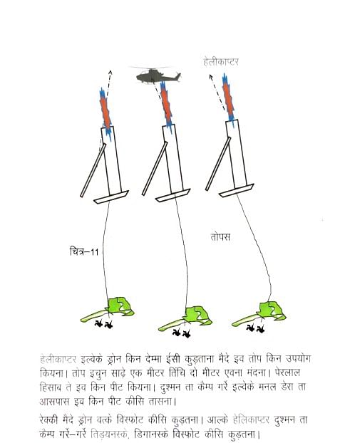 A page from Naxal document shows instructions on how to use bombs for targeting helicopters | ThePrint