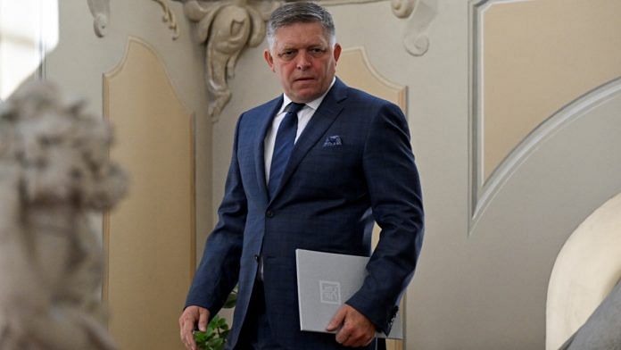 File photo of Robert Fico, former prime minister of Slovakia | Reuters/Radovan Stoklasa