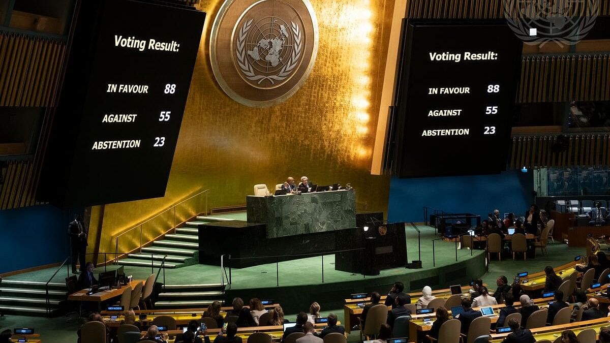 UNGA fails to adopt amendment to resolution, Friday | Courtesy: UN