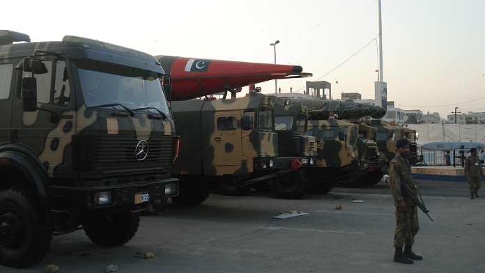 Representational image of truck-mounted missiles on display | Commons