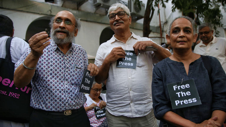 Ramachandra Guha to Bezwada Wilson, public figures slam BJP govt for move to prosecute Arundhati Roy