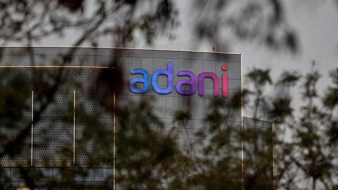 Logo of the Adani Group | Photo: Reuters