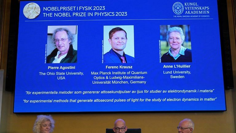 Agostini, Krausz, and L’Huillier win 2023 Physics Nobel for method to study electrons