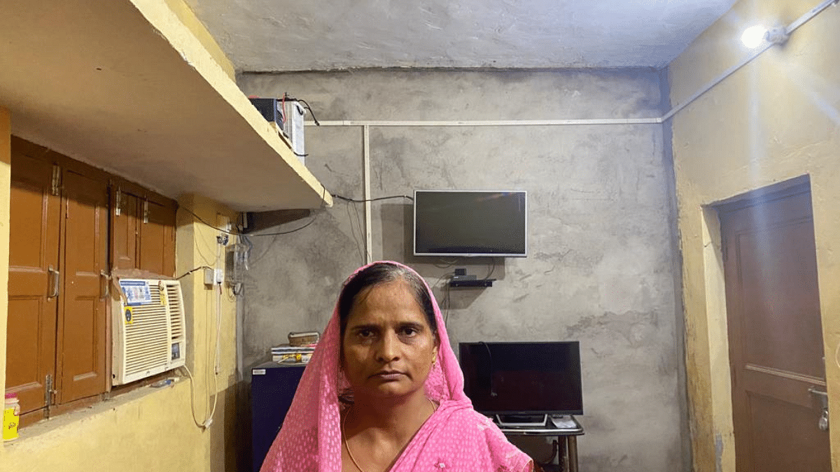 Nisha Tiwari at home in Sakhauli Kalan village in Uttar Pradesh’s Sultanpur district | Shikha Salaria