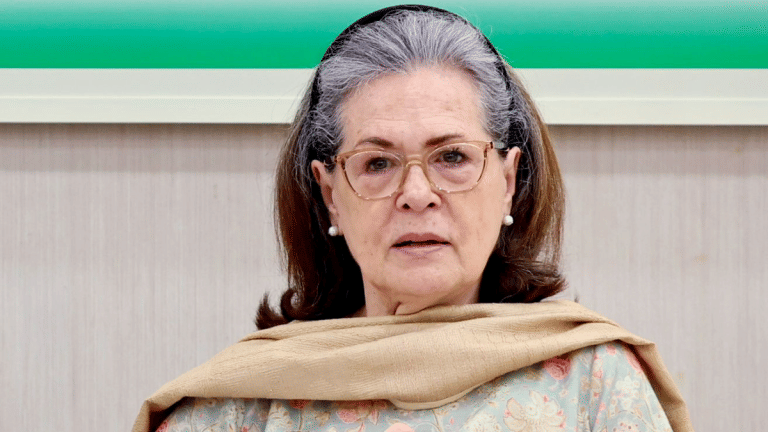 Sonia Gandhi condemns Hamas attack, reiterates Congress’s stand on ‘rights of Palestinians’