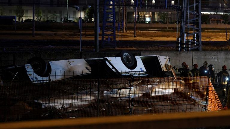 21 dead, 18 injured as tourist bus crashes near overpass in Italy