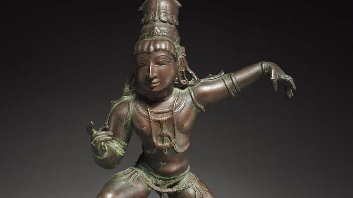 A sculpture of saint-poet Sambandar. He wrote extensive critiques of Buddhists | The Cleveland Museum of Art