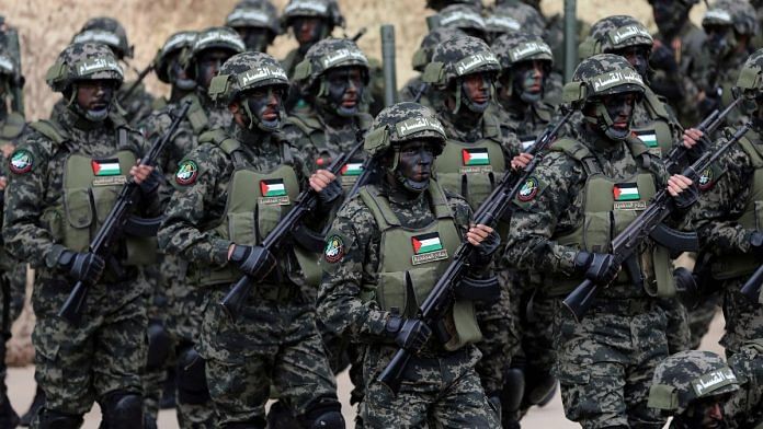 File photo of Palestinian Hamas militants | Reuters