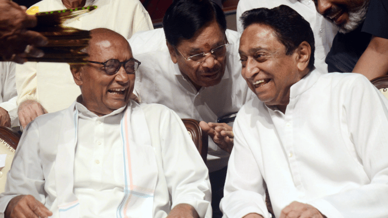‘Whose clothes to tear’ — how Digvijaya Singh-Kamal Nath banter captures power equations in MP Congress
