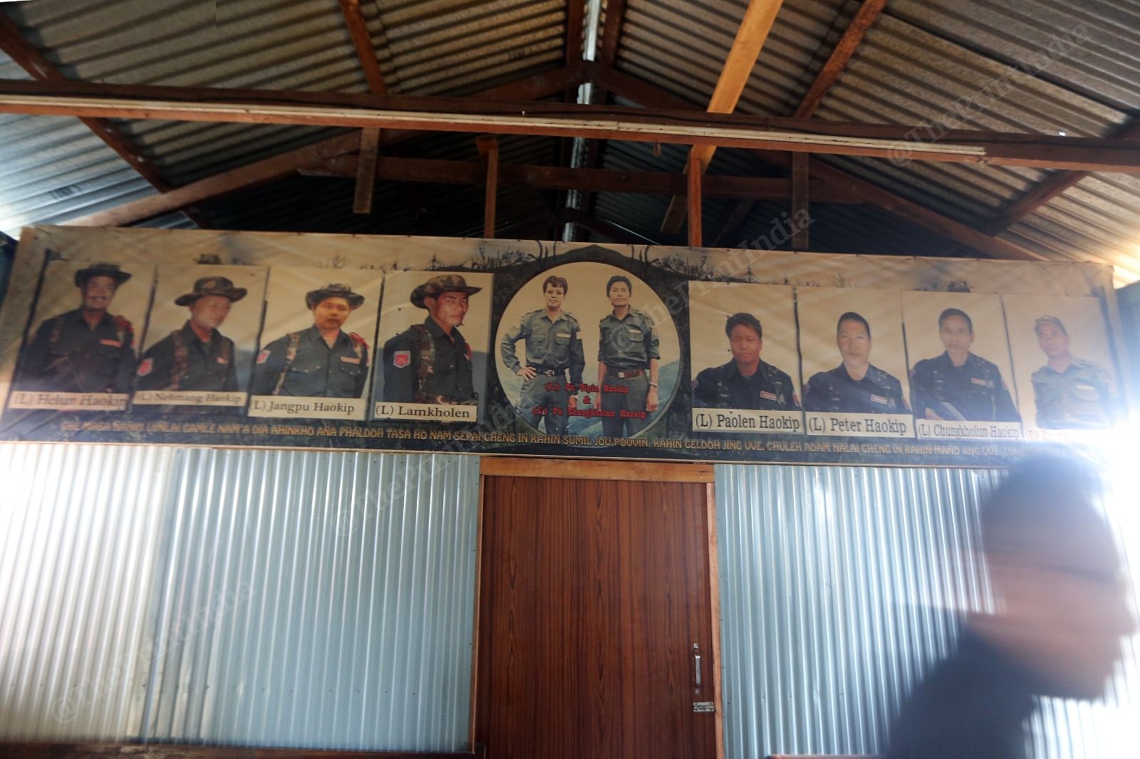 Photos o Kuki National Army (KNA) commanders inside the SoO camp | Praveen Jain | ThePrint
