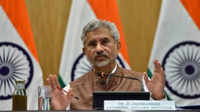 File photo of External Affairs Minister S. Jaishankar | Suraj Singh Bisht | ThePrint