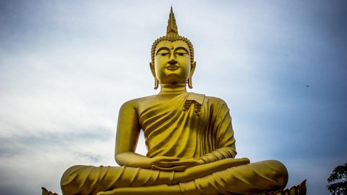 Representational image of a Buddha statue | via Pexels