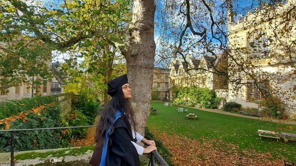 Rashmi Samant in Oxford 