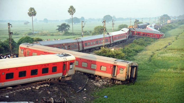 A representational image of a train wreck site | ANI file photo