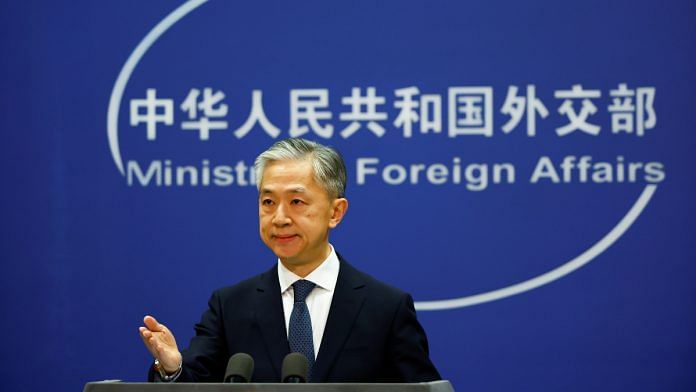 File photo of Chinese Foreign Ministry spokesperson Wang Wenbin attends a news conference in Beijing, China | Reuters