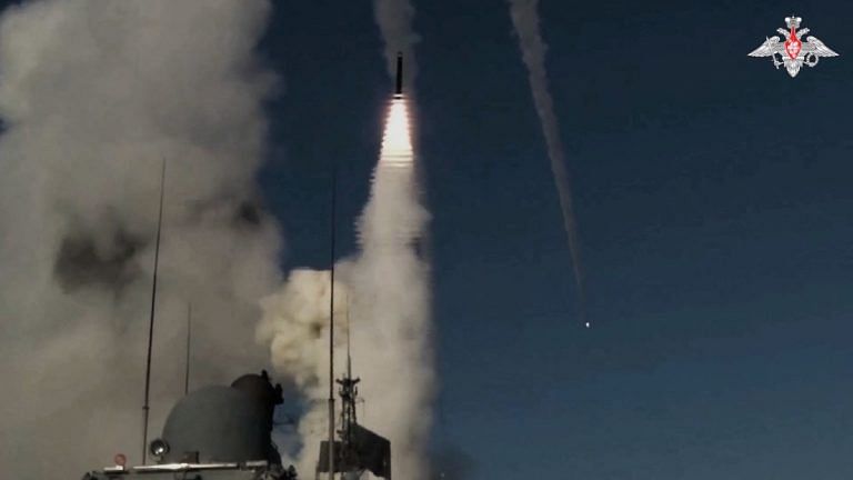 Russian frigate launches attack with 4 cruise missiles on Ukraine’s military infrastructure