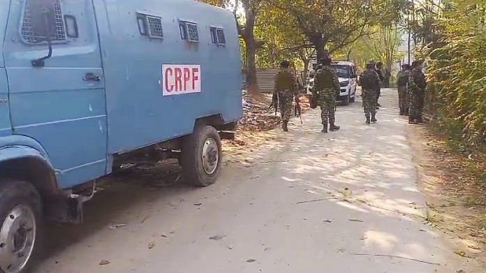 Security tightened as terrorists fired upon one labourer in the Tumchi Nowpora area in Pulwama on 30 October | File Photo: ANI