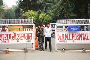 Patients at RML Hospital, Delhi. Many of them aren't aware about the implications of pollution on their body, and are unable to correlate their issues with toxic air | Manisha Mondal, ThePrint