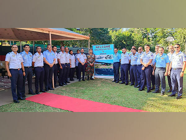 Nagaland: 20 Bangladesh Air Force personnel visit Dimapur, interact with IAF personnel 