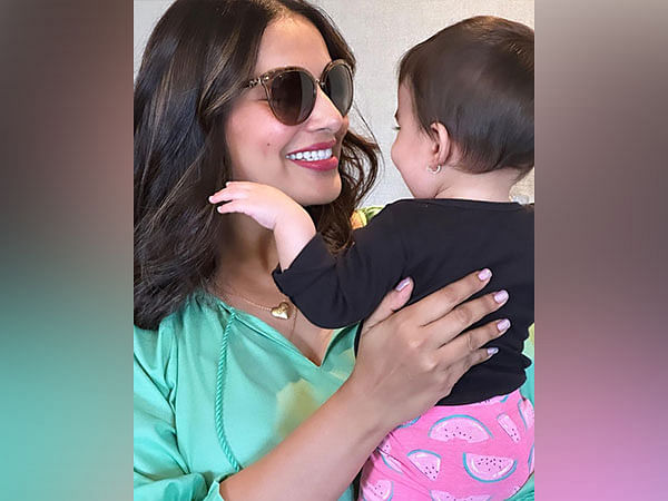 Bipasha Basu posts adorable video of daughter Devi playing with teddy