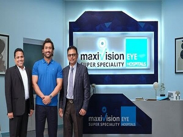 Mahendra Singh Dhoni Takes the Field for Preventable Blindness Awareness with Maxivision Super Specialty Eye Hospitals