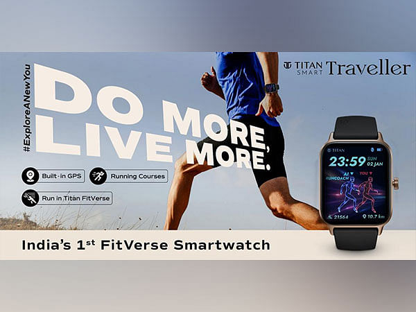 Introducing the All-new Titan Traveller: India's 1st FitVerse Smartwatch with Running Courses and Built-in GPS