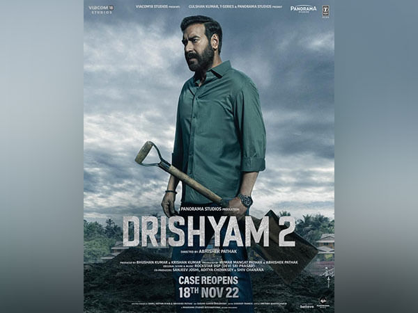 Ajay Devgn celebrates one year of 'Drishyam 2'