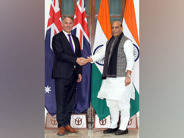 Rajnath Singh, Australian Dy PM Marles reaffirm commitment to further strengthen defence ties