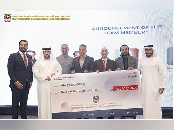 MIRAI JMAC and the Royal Family Office of UAE form MIRAI Capital Global, launching a USD 1.5 billion investment fund for the ASIA-USA-UAE corridor