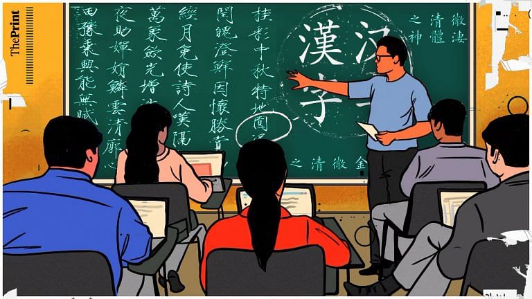 A great shift happening for Mandarin learners in India. Tourism out, elite ‘naukris’ are in