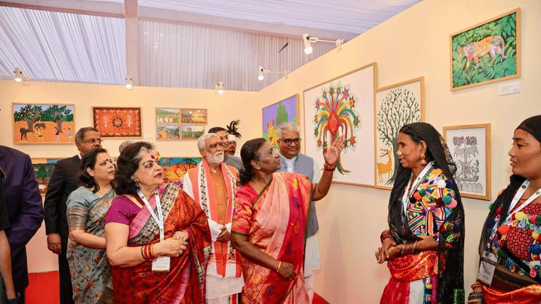 Cats, culture, communities—art affair in Delhi showcases bond between tribals & tigers