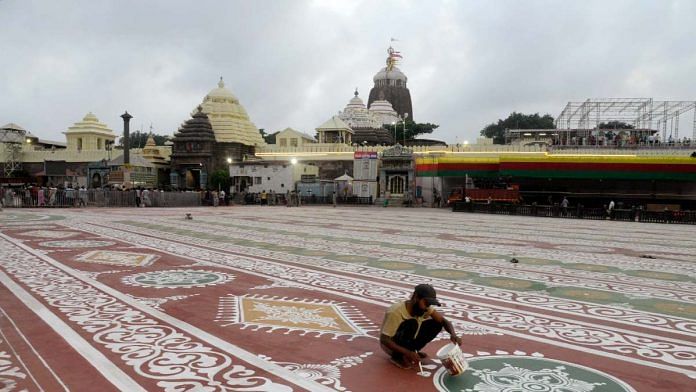 Representational image of the Jagannath Temple at Puri | ANI