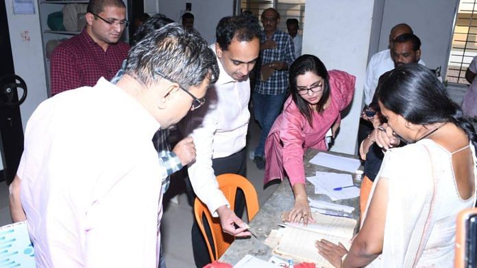 Officials put together Kunbi records in Maharashtra’s Jalgaon district | Photo: Jalgaon district collectorate