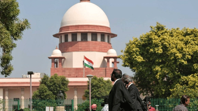 File picture of the Supreme Court | Photo: Suraj Singh Bisht | ThePrint