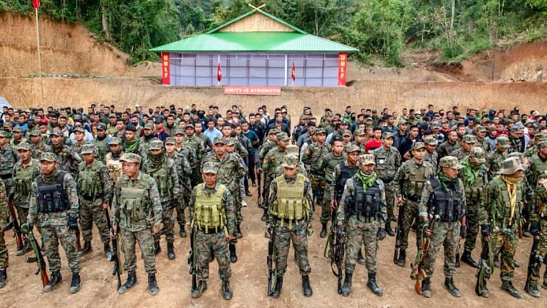 Retreating from anti-regime ops in Myanmar, 34 Meitei insurgents return to Manipur, ‘surrender’