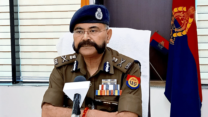 UP Police Special Director General, Law and Order, Prashant Kumar said that media will be briefed once an arrest is made in the case | ANI File Photo