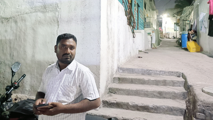 Akbar Shah, a voter in Hyderabad's Jubilee Hills, says he is disillusioned after voting for BRS last time expecting benefits like 2BHK house | Prasad Nichenametla | ThePrint